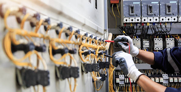 Professional Electrician technician working in Highland, NY